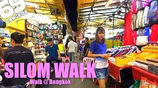 Silom Market / walk in Bangkok