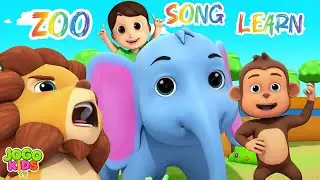 Zoo Zoo Animal Sounds Song | Kids Nursery Rhymes #zoo #kidslearning 