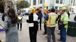 Austin mayor Kirk Watson Congress Street Upgrade #downtownaustin