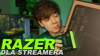 RAZER DLA STREAMER&Oacute;W i IRL? 🐍 - Razer Key Light Chroma i Seiren BT | Test i recenzja!