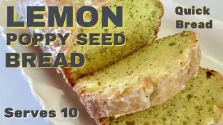 LEMON POPPYSEED BREAD | Old-Fashioned STYLE | DIY for Beginners