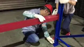 Teardrop Pallet Rack Frame