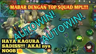 Ketemu anggota TOP SQUAD MPL - REV, E8, PK mainnya GGWP