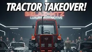 Белорусский МТЗ-100 в роскошном английском шоуруме! НЕВЕРОЯТНОЕ открытие 2026 года!