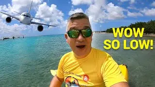 ARUBA Plane Spotting on a KAYAK