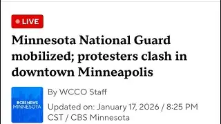 Minnesota National Guard mobilized