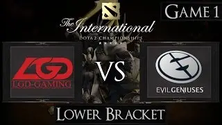 Dota 2 The International 2015 LGD vs EG