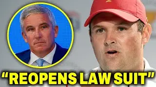 LIV Golf Patrick Reed REOPENS Law Suit... Here's Why
