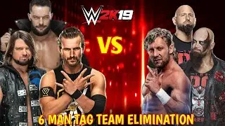 Finn Balor Aj Styles & Adam Cole VS Kenny Omega Luke Gallows & Karl Anderson || 6 Man Tag Team