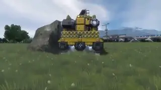 Space Engineers  Planetary mining robot