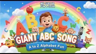 ABC Phonics Song with Sounds for Children - Alphabet Song with Two Words for Each Letter