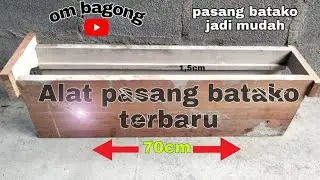 inovasi terbaru memasang batako