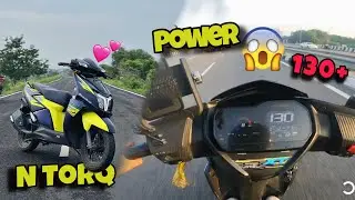 Top Speed Test TVS N Torq XT 125 🔥/ After 1st Service 🥵// BS7 Etna Power 😱