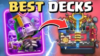 The TOP 5 Best Evo Skeleton Army Decks in Clash Royale!