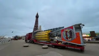 The Blackpool Star Flyer Goes Up Again! (Part 1)