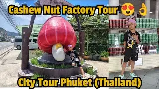 Cashew Nut Factory Tour || Phuket || Thailand || City Tour ||