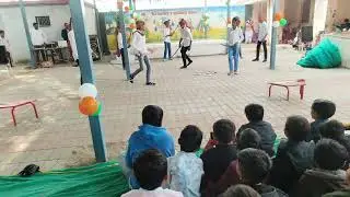 Khakhra -1 primary school....... 26 th january -2026 ( talvar ras by boys)