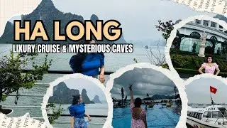 This Is What $500/Night Buys in Halong Bay 🇻🇳 | Vinpearl Suite Tour, Cruise & Bamboo ride in Caves!