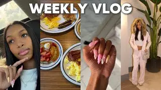 WEEKLY VLOG | maintenance + cooking + breakfast date + more