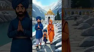 🏔️ ਸ੍ਰੀ ਹੇਮਕੁੰਟ ਸਾਹਿਬ ਯਾਤਰਾ 2025 🚩 | Sikh Spiritual Journey | #HemkundSahib #SikhYatra #Shorts
