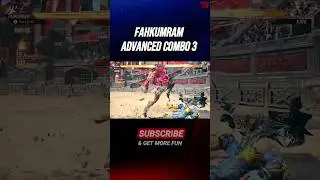 Tekken 8 Fahkumram Advanced Combo 3 |103 High Damage #fahkumram #tekken8 #comboguide