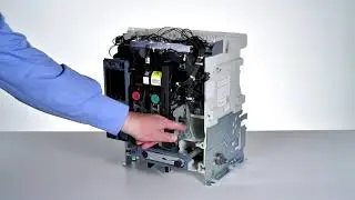 3WA air circuit breakers - Mount the motor operator