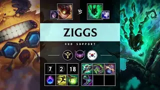 Ziggs Support vs Thresh - KR Master Patch 25.20