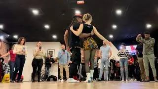 Semba dance demo by Chris Py & Laly Kizomba
