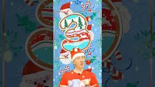 Christmas Advent Calendar Day 3! #Christmas #kids #english #children #holiday #learning #study #abc
