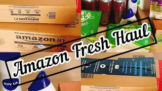Random Amazon Fresh Shopping Haul | Grocery, Skin care | Amazon Haul | Mercy RP