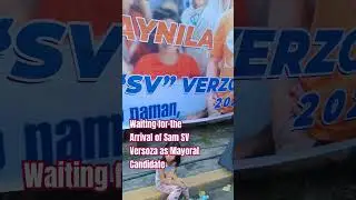 Presenting Mayoral Candidate Sam Versoza for Dist1 #jennreyesvlogs #mommyvioletavlogs #election2025