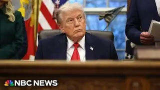 LIVE: Trump signs government funding bill | NBC News