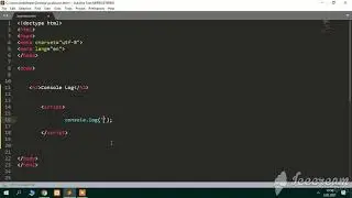 Console log, hello world (text and math massage)