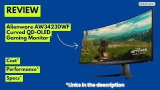Alienware AW3423DWF Monitor Review 34