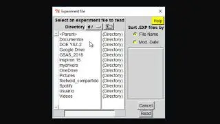 Refinamiento Rietveld usando GSAS para muestras de YSZ