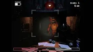 Jugando al Five Nights at Freddy’s2