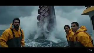 Atlantic Horror: Giant Tentacle Attack in the Deep Sea | Cinematic AI