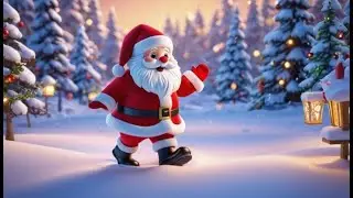 Santa&rsquo;s Snowfall Shuffle Song | Fun Christmas Nursery Rhyme for Kids | Baby Songs