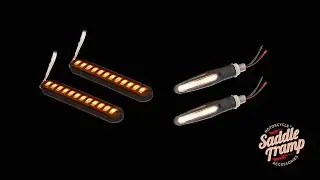 Saddle Tramp Sequential LED Turn Signal Lights for Motorcycles - BC-STS1 and BC-STS3