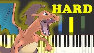Pok&eacute;mon FireRed & LeafGreen Route 1 Theme Piano Tutorial Hard