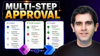 Power Apps Approval Request Screen + Multi-Step Approval Workflow 🚀