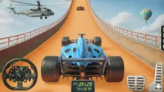 Formula Car Mega Ramp Extreme Racing - GT Car Formula Car Racing Stunts 3D - Android GamePlay 