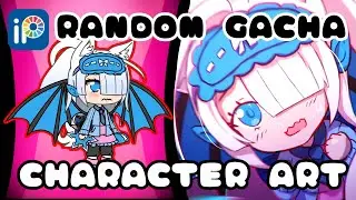 Random Gacha Character Speedpaint - ibispaint KRABU