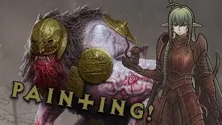 Warhammer Vtuber Paints Trench Crusade |  Elite Lion of Jabir