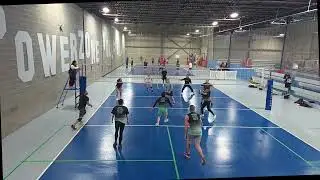 Just Keep Swinging vs Dinking Divers | Set 1 | Jan 12, 2026 | Revolution Volleyball NJ