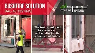 BAL40 Bushfire Compliance from Alspec