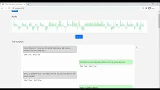 Speaker Diarization Offline Transcription