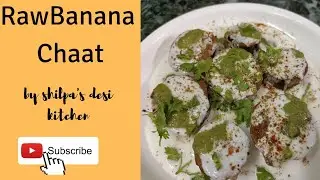 Raw Banana Chaat/ Kela Tuk Tuk/Crispy Kela Chaat/kaccha kela ki chaat/vrat recipe