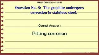 MCQ Questions Graphite with Answers