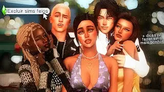 I'm tired of the UGLY sims in The Sims 4, so I created new ones + tips 💚